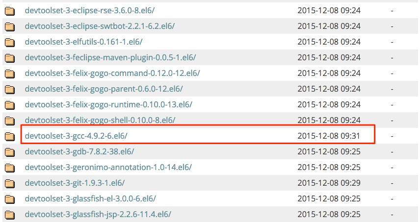devtoolset 3.0